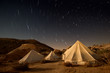 notturna di un accampamento