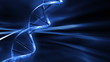Blue FX Background with rotating DNA string,seamless loop Blue FX Background with rotating DNA string,seamless loop