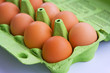 Eggs in carton Eggs in carton