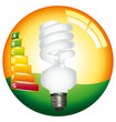 Lightbulb with energy certification