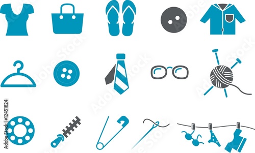 Illustration: Clothing Icon Set Clothing Icon Set