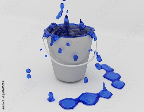 Illustration: farbeimer_wassereimer farbeimer_wassereimer