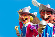les quatre mousquetaires au carnaval