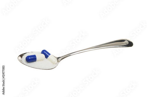 Photo: Sugar and pills Sugar and pills