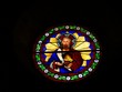 Vitrail au Christ