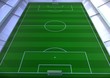 Fussballstadion Übersicht Mannschaftsaufstellung