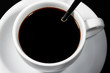 Weiße Kaffeetasse