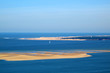 le banc d'arguin depuis la dune du pilat le banc d'arguin depuis la dune du pilat