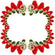 strawberries frame