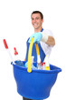 Handsome Man Cleaner