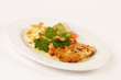 Seelachsfilet mit Kartoffelgratin