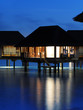 Blue Night of Water Villa
