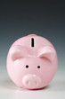Pink piggy bank