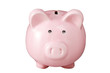 Pink piggy bank
