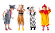 children in fancy dress