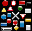 vector collection of empty road sign vector collection of empty road sign