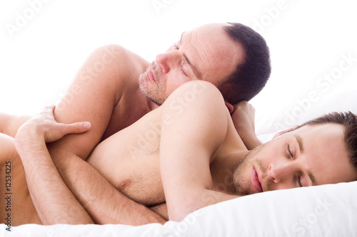 Photo: Sleeping 2 men Sleeping 2 men