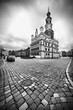 Poznań – stare miasto na szaro
