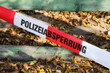Polizeiabsperrung