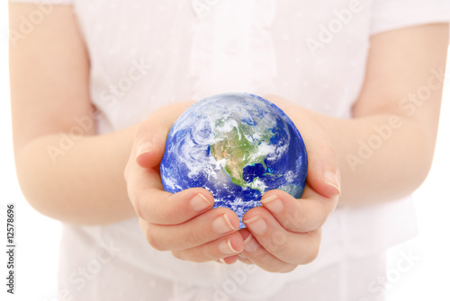 Photo: Cradling the Earth Cradling the Earth