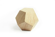 Modellino di solido geometrico, realizzato in legno di balsa Modellino di solido geometrico, realizzato in legno di balsa