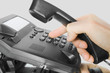 black telephone