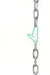 Chain and paper clip Chain and paper clip