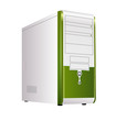 Green corps of computer. Vector. Green corps of computer. Vector.