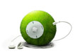 Green earth listening to music Green earth listening to music
