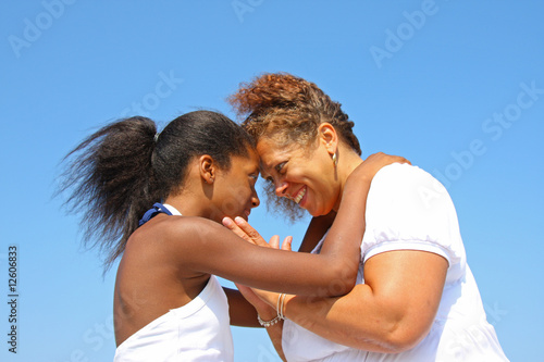 Mother and daughter