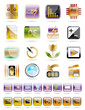 Digital Camera  Performance - Vector Icon Set