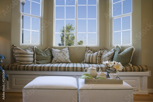 Photo: Window Seat in Bay Window Window Seat in Bay Window
