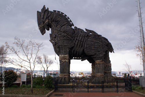 Photo: Wooden horse Wooden horse