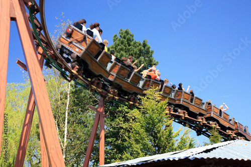 Photo: Funfair park in Netherlands. Funfair park in Netherlands.