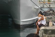 Romance in a port