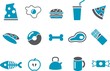 Food icon set