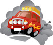 Polluting vehicle