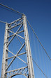 Bridge against blue sky