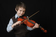 ..Boy Playing a Violin