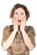 Photo: surprised young woman surprised young woman