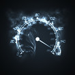 burning speedometer burning speedometer