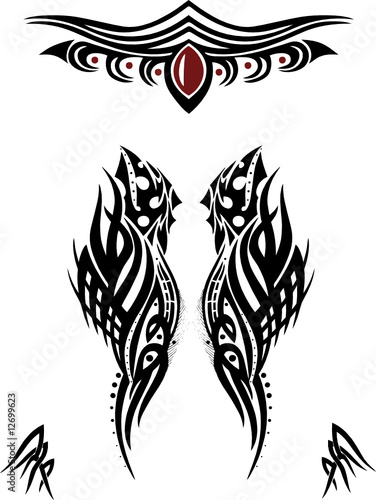 Tattoos Tattoovorlagen Tribal Flash