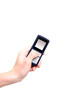mobile phone in hand