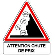 attention chute de prix special solde