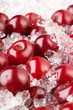 cherry with ice