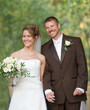 Bride and Groom Holding Hands Bride and Groom Holding Hands