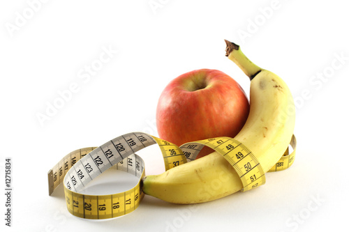 obst mit maßband