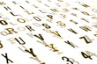 Lettres et chiffres
