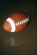 American Football with reflection