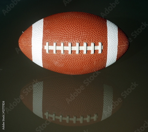 Photo: American Football with reflection II American Football with reflection II